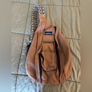 KAVU Tan Rope Sling Bag